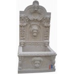 GFQ-059, Carved marble wall fountain