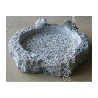 GBB-011, Grey granite birdbath