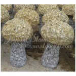 Granite Mushroom Ornaments