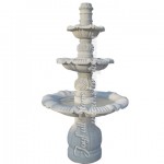 GFT-106, Outdoor white marble fountain