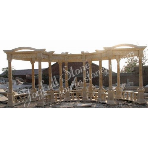 GN-510,Garden marble gazebo