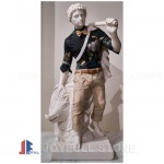 Custom white marble statues museum quality white marble statue