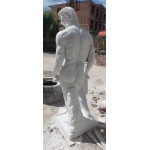 Custom Sichuan White Marble Statue Top quality musuem marble statue