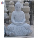 Custom oriental granite buddha statue