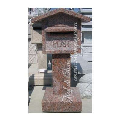 GM-031, Red granite mailbox