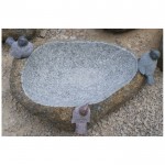GBB-017, Natural stone birdbath