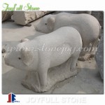 Carved granite pig statue for sale