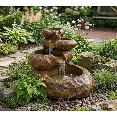 GFO-128, Archaised granite water fountains