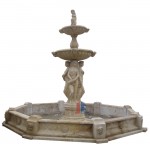 GFP-036, Marble fountain with four seasons statues