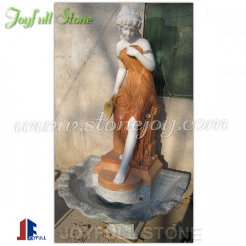 GF-246-2, Carved marble lady fountain