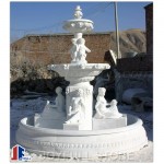  Italian marble fountains with roman statues