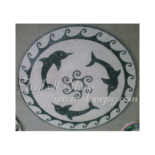 DM-130, Marble mosaic floor medallion