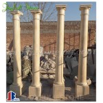 Roman Doric marble columns