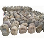 River stone owls stone gifts and crafts