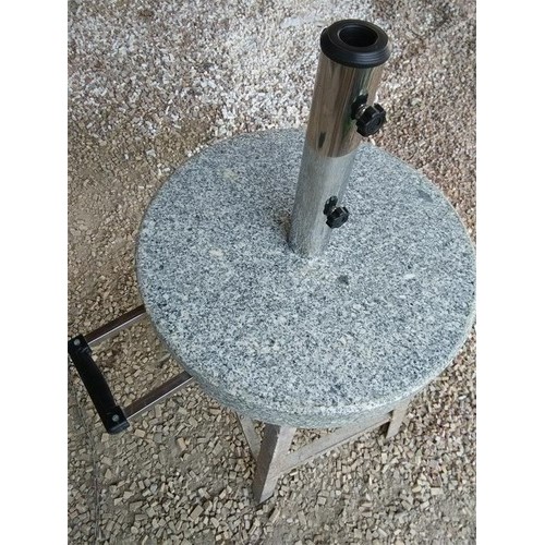 Granite patio umbrella Stand
