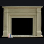 FM-203, Modern Indoor Used Free Standing Fireplace Mantel