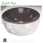 SK-032, lavabo de piedra negro