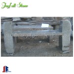GT-706, Basalt stone bench for garden