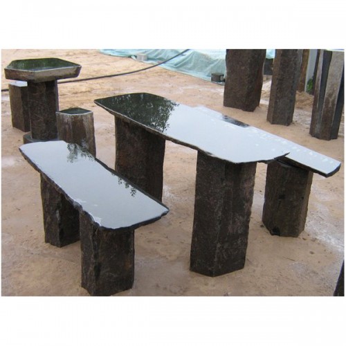 Basalt stone furnitures