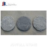 Outdoor landscaping slate stepping stones