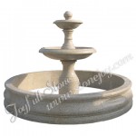 GFP-218, Polished yellow granite fountain