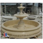 GFP-218, Polished yellow granite fountain