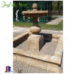 GFP-218, Polished yellow granite fountain