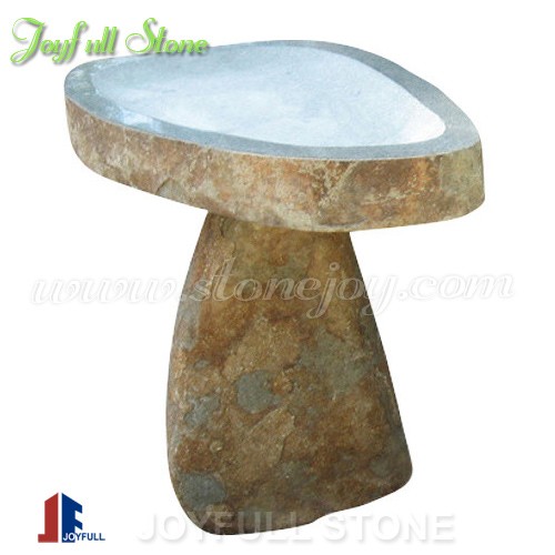 Garden stone bird bath ornaments