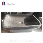 SI-732 Grey basalt Concrete look Stone Vessel Sinks