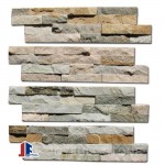 Natural split Stacked stone panels