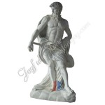 KLI-005, Hand Carved Marble Ancient Greek Statues