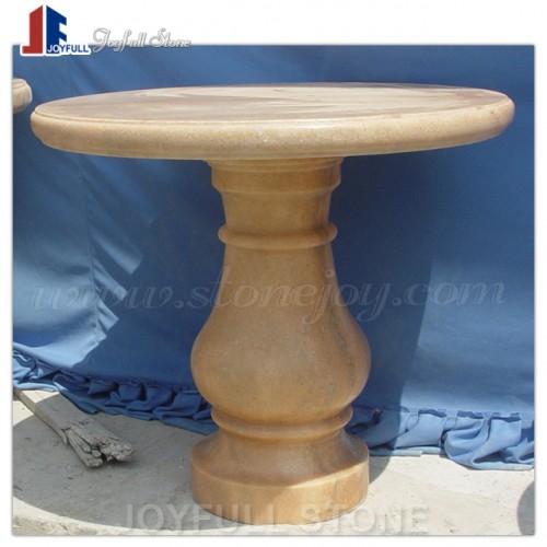 GT-417, White marble table set