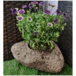 Small size lava stone planters flower pot
