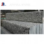 Landscaping Black basalt cubes cobbles