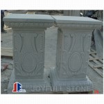 Marble pedesal for columns and pillars