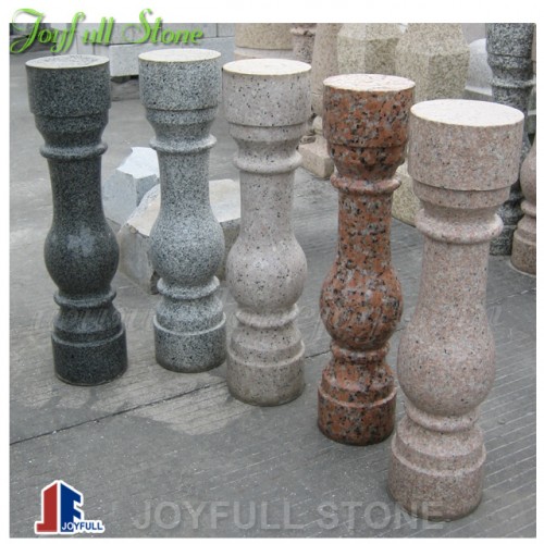 Stone balusters and railings