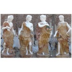 KLB-022, четыре сезона мраморные статуи
