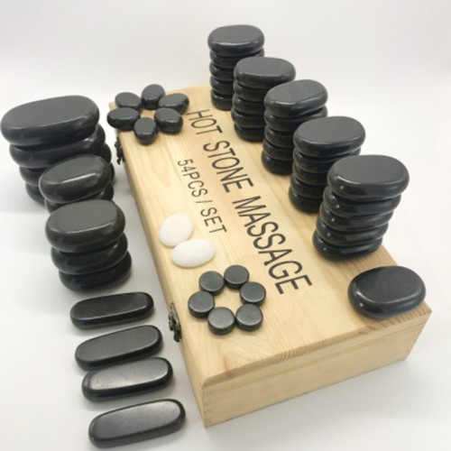 Stone massage kit 54 pieces