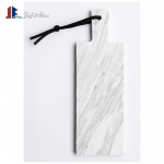 White marble cheese board