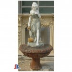 GFS-024, Marble fountain with lady statue