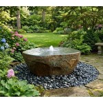 Large size boulder stone water fountains