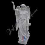 KLE-402, Estatuas del ángel para las decoraciones