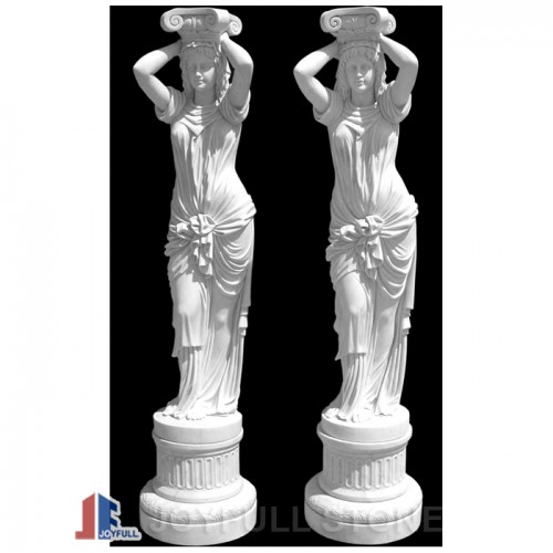 DC-091, White marble column