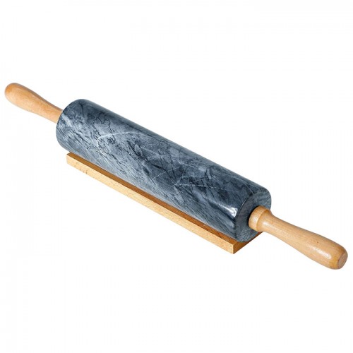 Kitchen Cooking Marble Rolling Pin with stand