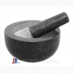 Kitchen Grey Stone Mortar and Pestle set