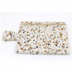 Terrazzo Stone Tray with handle