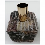 Nordic Creative marble cube candle holder Scandinavia style stone candle holder