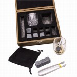 Whisky stones and glass set whiskey chilling rocks whisky rocks stones