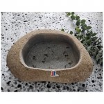 Natural River Stone Flower Bowl