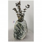 Natural Colorful Stone Vase for Garden